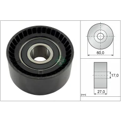 Szíjtárcsa/Vezetőgörgő, Fogasszíj - Schaeffler INA (532074710)