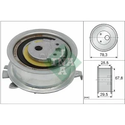 Feszítő, Fogasszíj - Schaeffler INA (531082510)