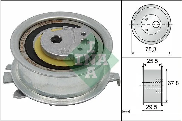 Feszítő, Fogasszíj - Schaeffler INA (531082510)
