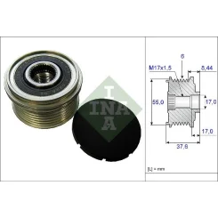 Generátor Szabadonfutó - Schaeffler INA (535024610)