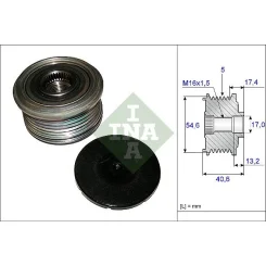 Generátor Szabadonfutó - Schaeffler INA (535010910)
