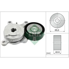 Feszítőkar, Hosszbordás Szíj - Schaeffler INA (534057510)