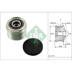 Generátor Szabadonfutó - Schaeffler INA (535023310)