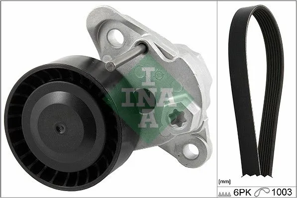 Hosszbordás Szíj Készlet - Schaeffler INA (529020810)