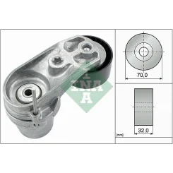 Feszítőkar, Hosszbordás Szíj - Schaeffler INA (534043310)