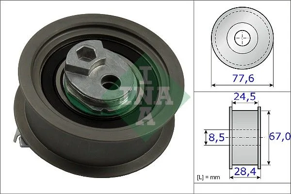 Feszítő, Fogasszíj - Schaeffler INA (531085110)