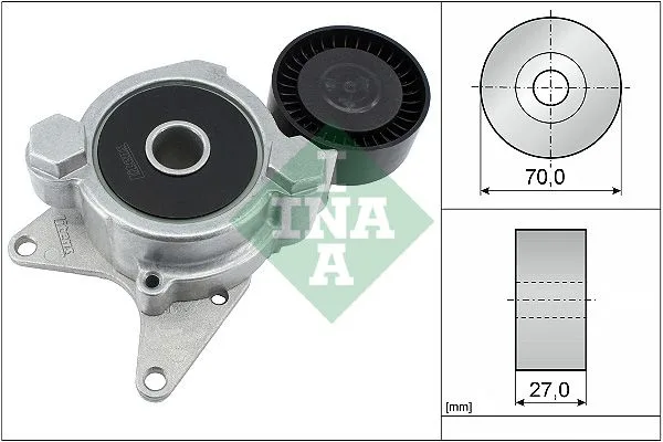 Feszítőkar, Hosszbordás Szíj - Schaeffler INA (534017410)