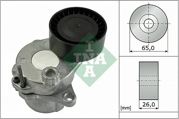 Feszítőkar, Hosszbordás Szíj - Schaeffler INA (534044310)