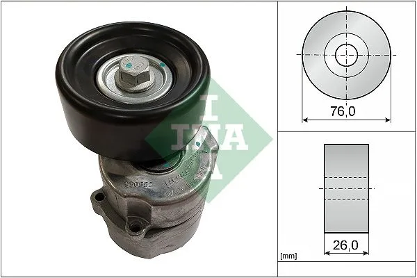 Feszítőkar, Hosszbordás Szíj - Schaeffler INA (534013530)