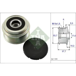 Generátor Szabadonfutó - Schaeffler INA (535013210)