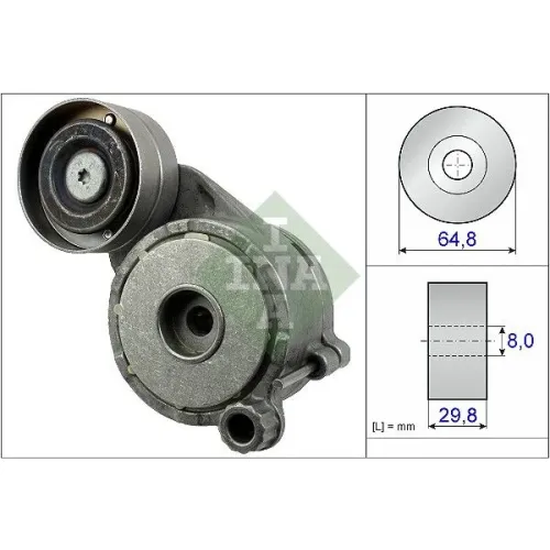 Feszítőkar, Hosszbordás Szíj - Schaeffler INA (534050610)