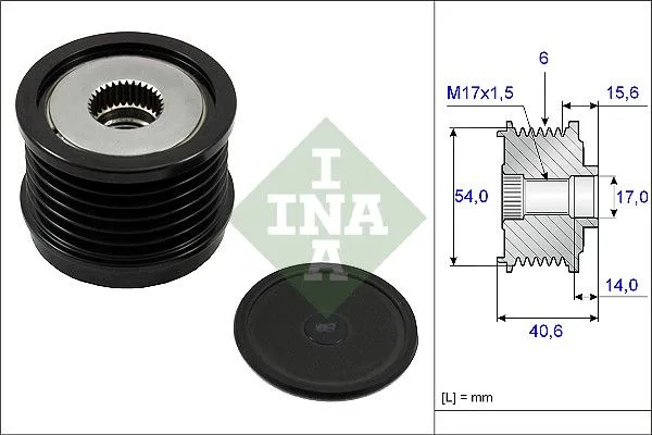 Generátor Szabadonfutó - Schaeffler INA (535023010)