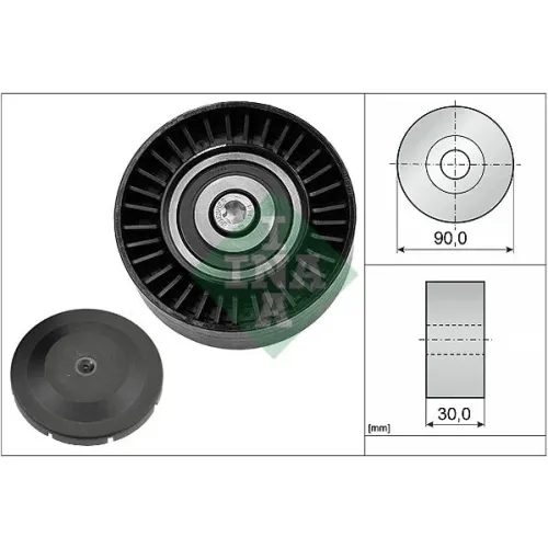 Szíjtárcsa/Vezetőgörgő, Hosszbordás Szíj - Schaeffler INA (532051410)