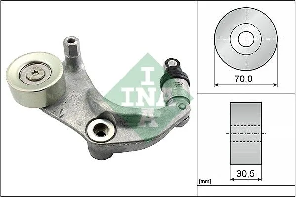 Feszítőkar, Hosszbordás Szíj - Schaeffler INA (534031610)