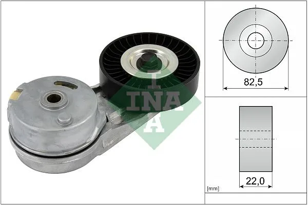 Feszítőkar, Hosszbordás Szíj - Schaeffler INA (534012430)