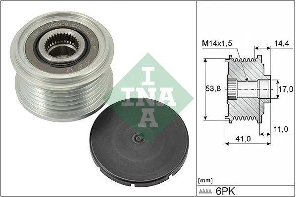 Generátor Szabadonfutó - Schaeffler INA (535030410)