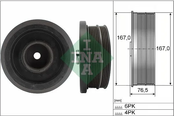 Szíjtárcsa, Főtengely - Schaeffler INA (544008210)