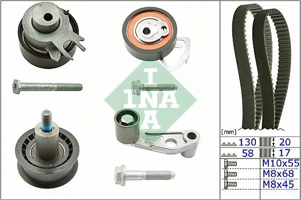 Fogasszíj Készlet - Schaeffler INA (530036010)