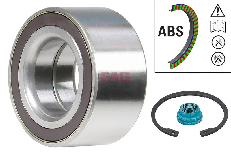 Kerékcsapágy Készlet - Schaeffler FAG (713649580)