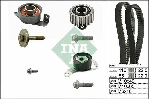 Fogasszíj Készlet - Schaeffler INA (530010410)