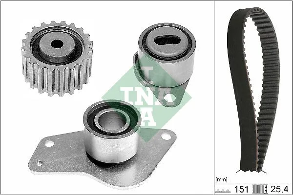 Fogasszíj Készlet - Schaeffler INA (530018510)