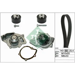 Vízpumpa + Fogasszíj Készlet - Schaeffler INA (530036830)