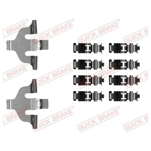 Tartozékkészlet, Tárcsafékbetét - QUICK BRAKE (QB109-0030)