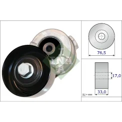 Feszítőkar, Hosszbordás Szíj - Schaeffler INA (534034110)