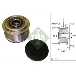 Generátor Szabadonfutó - Schaeffler INA (535020710)