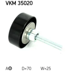 Szíjtárcsa/Vezetőgörgő, Hosszbordás Szíj - SKF (VKM35020)