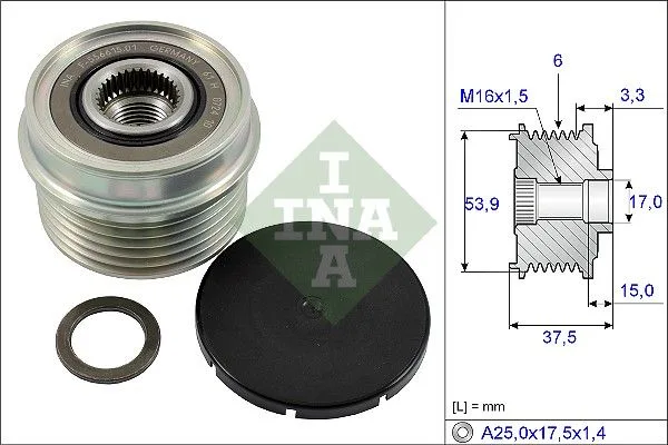 Generátor Szabadonfutó - Schaeffler INA (535022310)