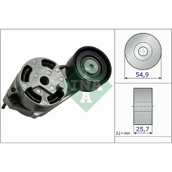 Feszítőkar, Hosszbordás Szíj - Schaeffler INA (534051610)