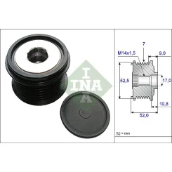 Generátor Szabadonfutó - Schaeffler INA (535020910)