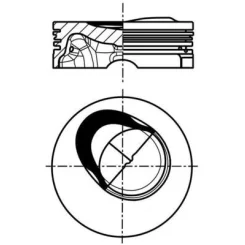 Dugattyú - MAHLE (028PI00130000)