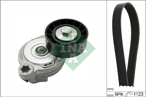 Hosszbordás Szíj Készlet - Schaeffler INA (529037510)