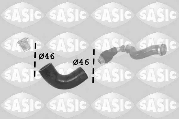 Töltőlevegő Cső - SASIC (3334038)