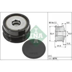 Generátor Szabadonfutó - Schaeffler INA (535033910)