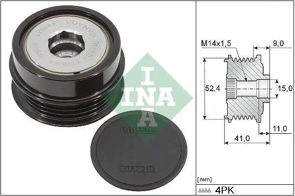 Generátor Szabadonfutó - Schaeffler INA (535033910)