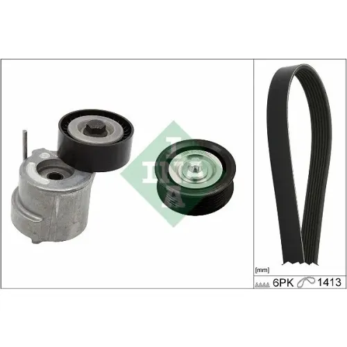 Hosszbordás Szíj Készlet - Schaeffler INA (529030510)