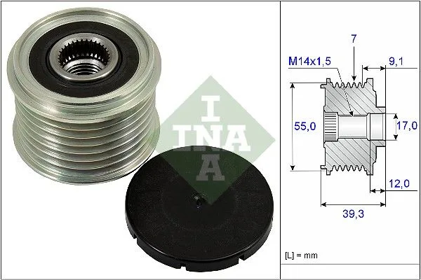 Generátor Szabadonfutó - Schaeffler INA (535026010)