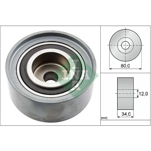 Szíjtárcsa/Vezetőgörgő, Fogasszíj - Schaeffler INA (532052710)