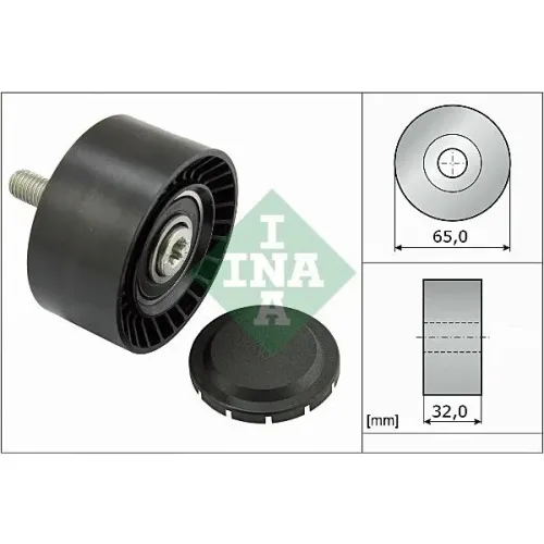 Szíjtárcsa/Vezetőgörgő, Hosszbordás Szíj - Schaeffler INA (532066010)