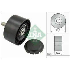 Szíjtárcsa/Vezetőgörgő, Hosszbordás Szíj - Schaeffler INA (532066010)