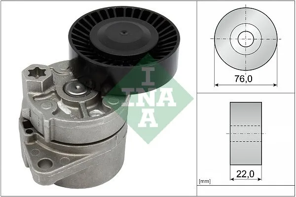 Feszítőkar, Hosszbordás Szíj - Schaeffler INA (534001810)