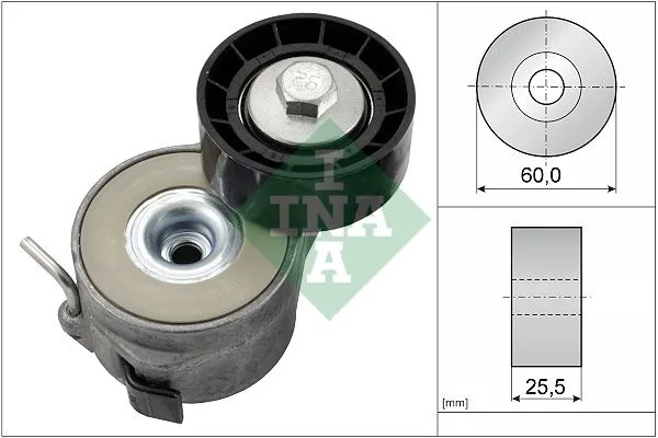 Feszítőkar, Hosszbordás Szíj - Schaeffler INA (534040010)