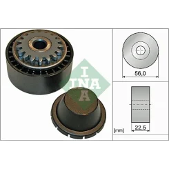 Feszítőgörgő, Hosszbordás Szíj - Schaeffler INA (531085410)