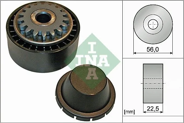 Feszítőgörgő, Hosszbordás Szíj - Schaeffler INA (531085410)