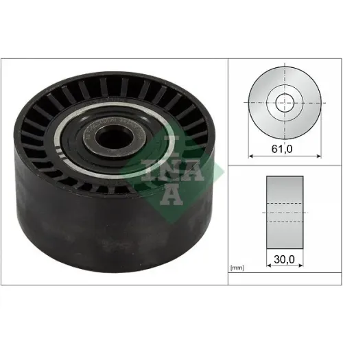Szíjtárcsa/Vezetőgörgő, Fogasszíj - Schaeffler INA (532062410)