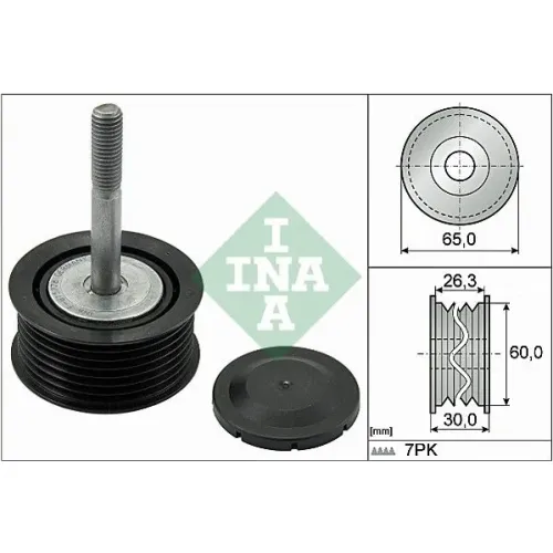 Szíjtárcsa/Vezetőgörgő, Hosszbordás Szíj - Schaeffler INA (532079310)