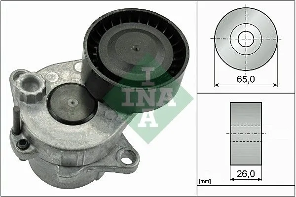 Feszítőkar, Hosszbordás Szíj - Schaeffler INA (534033710)